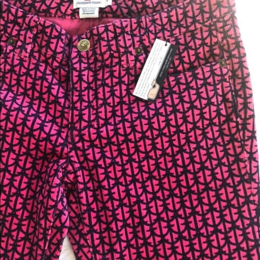 NWT!! Vineyard Vines fine wale Corduroys sz 0